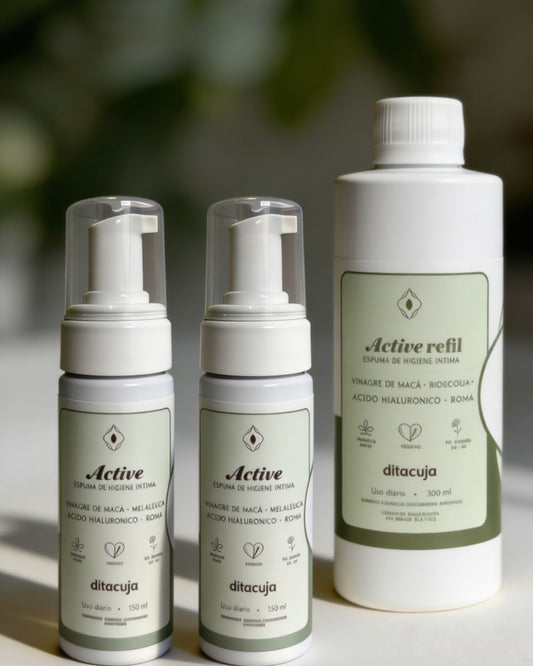 Kit 2 Espumas Active + Refil