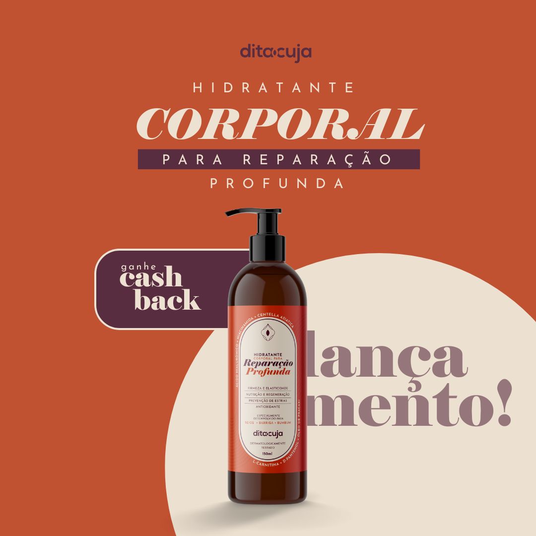 Hidratante Corporal Reparação Profunda (Seios, barriga e bumbum)