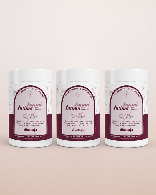 3 Unidades Imuni Íntima para Imunidade