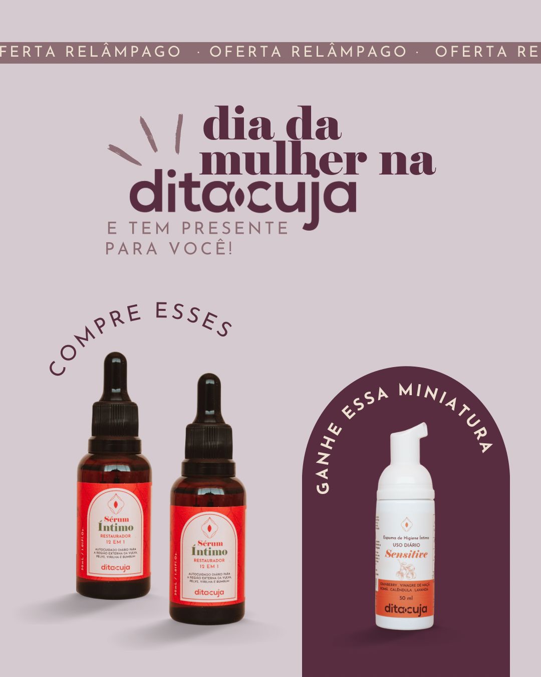 Kit Sérum em Dobro + Espuma Brinde