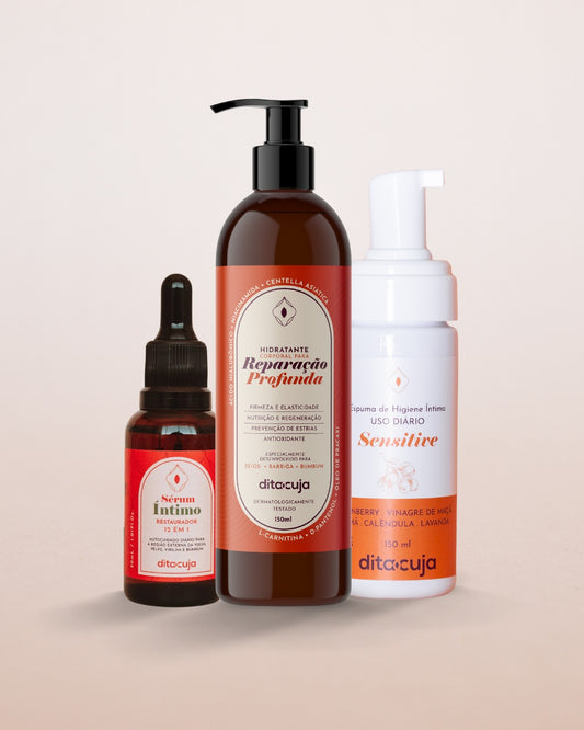 Linha Hidratação Regeneradora (Hidratante + Sérum + Sensitive)