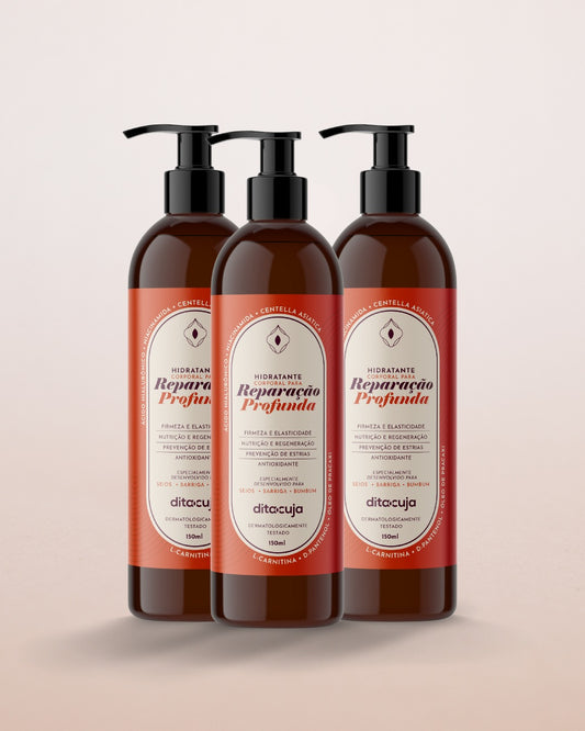 Tratamento Corporal Intensivo (3x Hidratante)