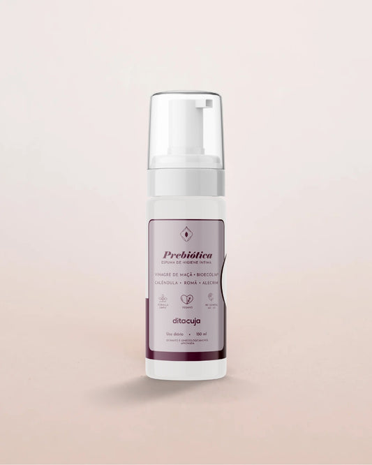 Espuma Natural de Higiene Íntima - Prebiótica