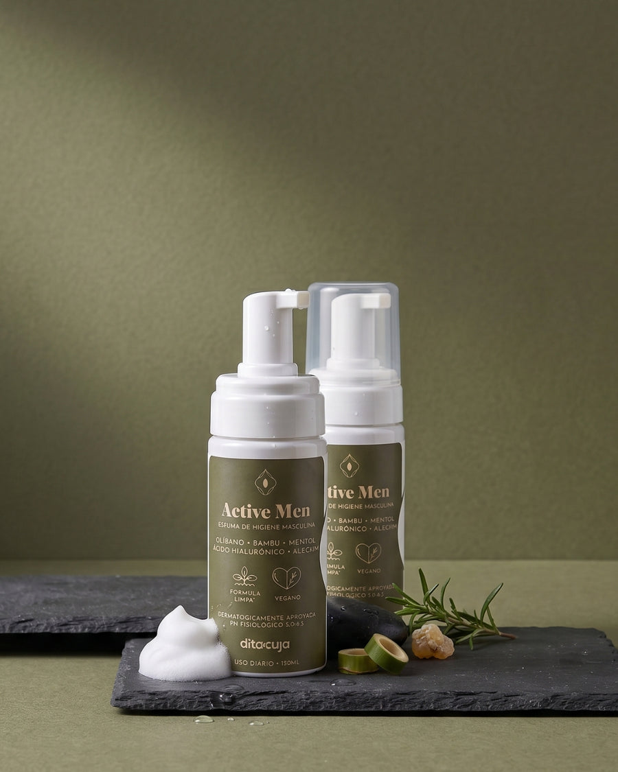 Espuma de Higiene Íntima Active Men Dita Cuja