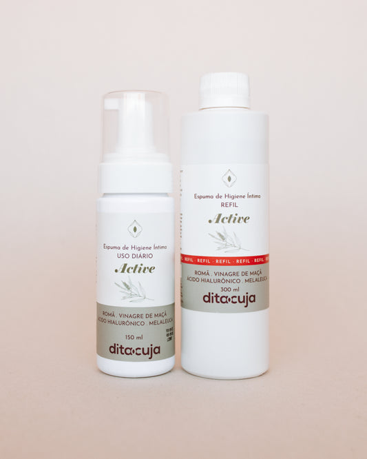Espuma ACTIVE de Higiene Íntima + REFIL 300ml