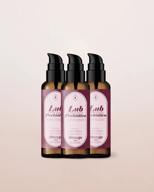 3X Lubrificante Prebiótico Dita Cuja