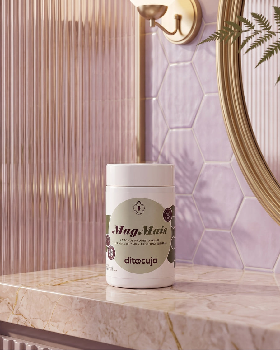 MagMais: Tomar 2 cápsulas à noite, para relaxamento e um sono reparador.