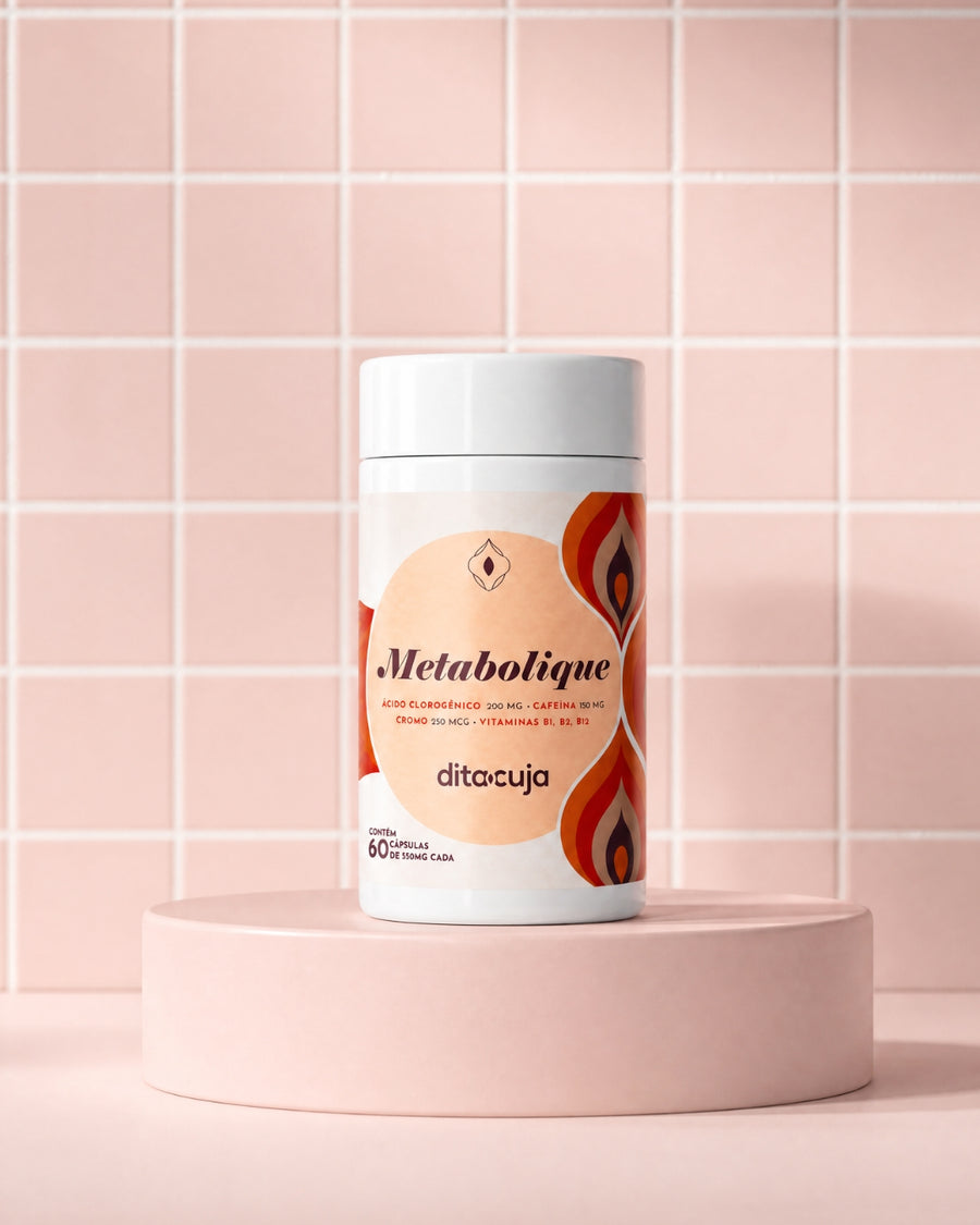 Metabolique: Tome 2 cápsulas até às 15:00 para ativação do metabolismo, mais energia e controle da vontade do docinho.
