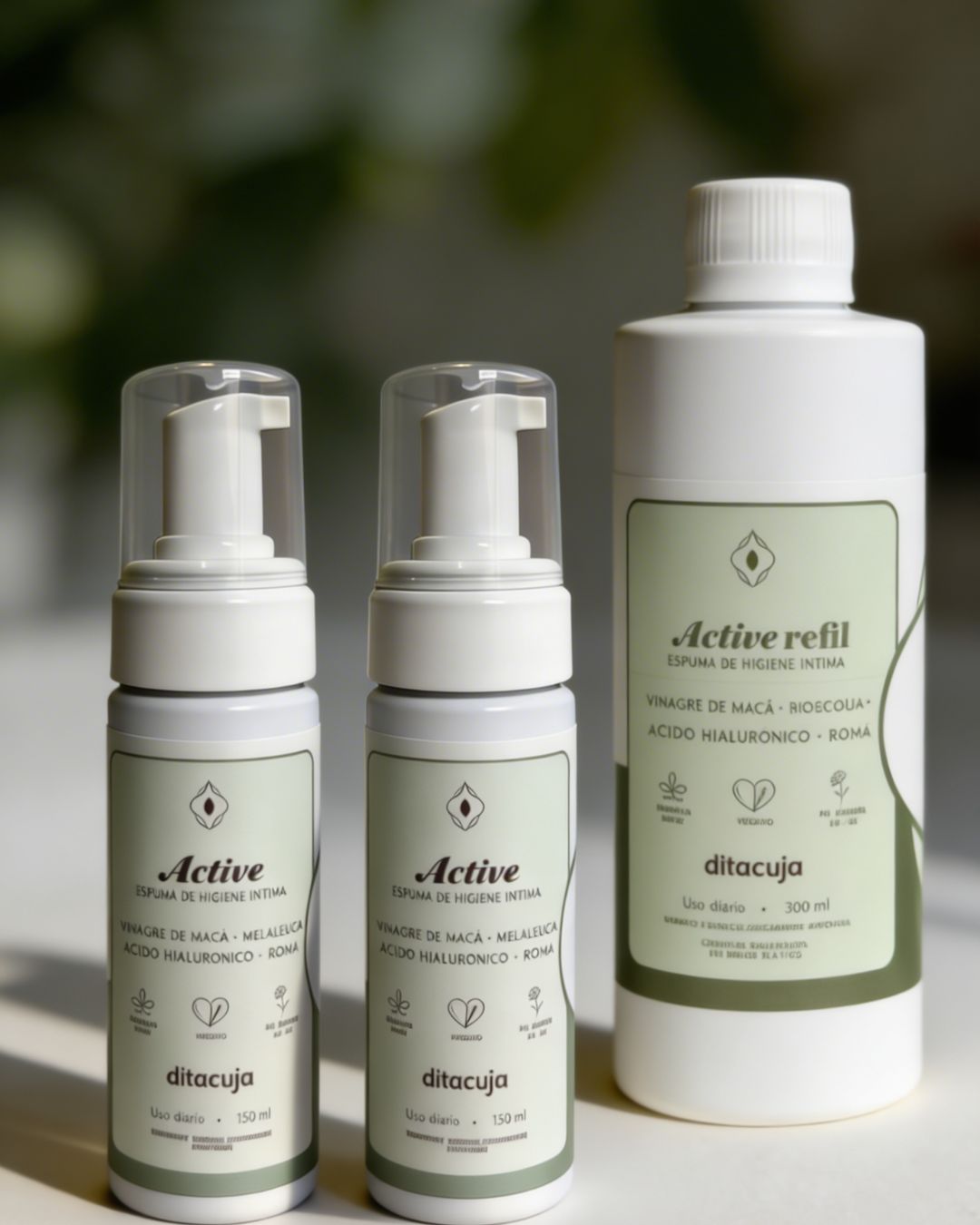 Kit 2 Espumas Active + Refil