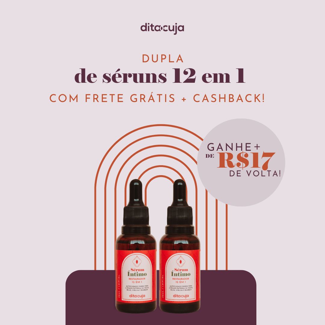 Kit Sérum em Dobro (2x Sérum Íntimo 12 em 1)