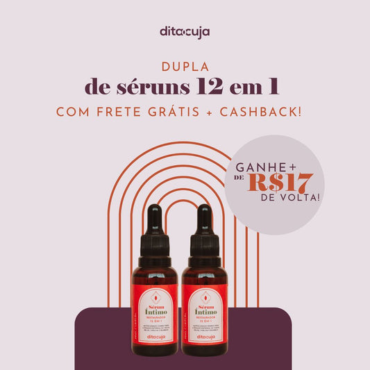 Kit Sérum em Dobro (2x Sérum Íntimo 12 em 1)