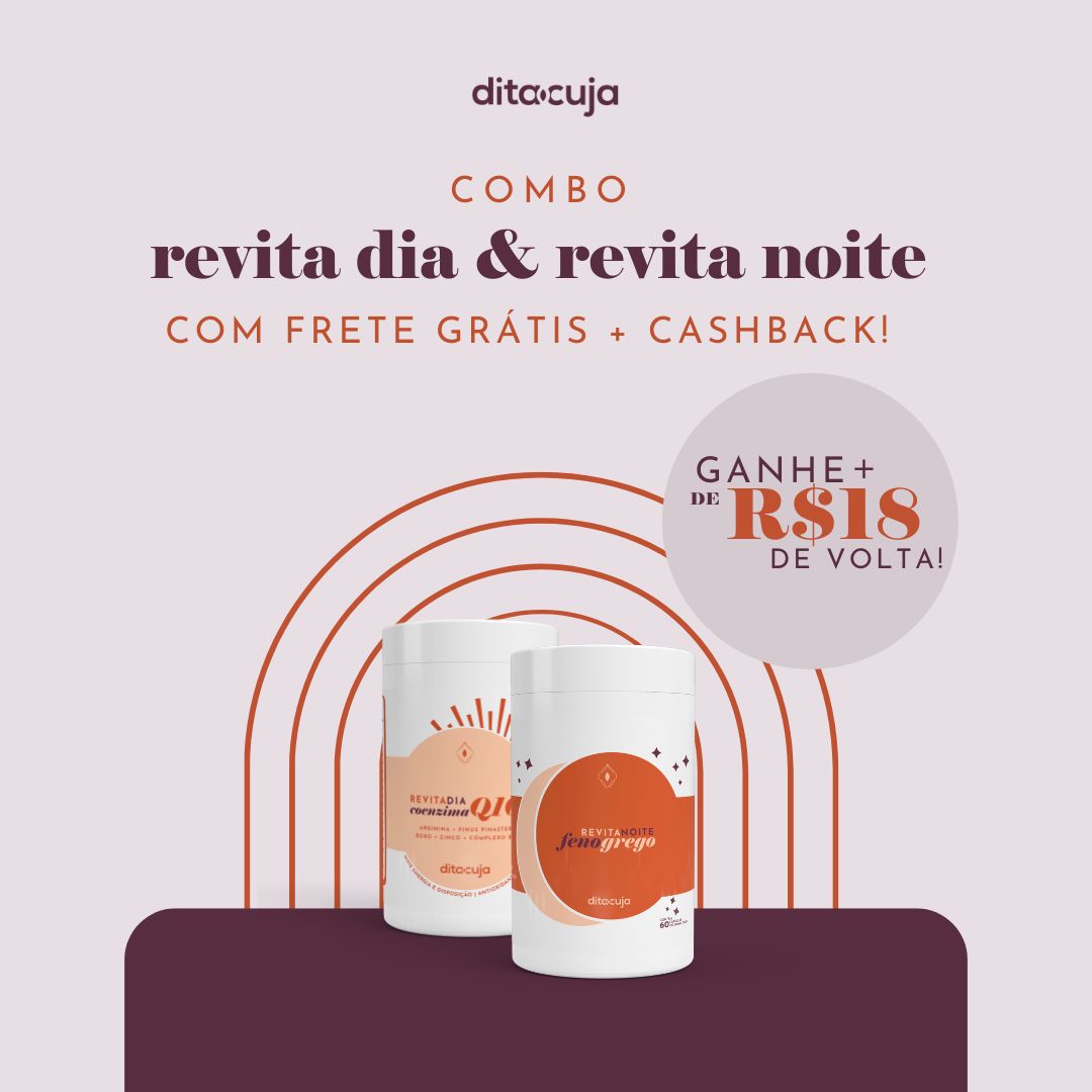 Combo Revita - Vitalidade, disposição e Libido