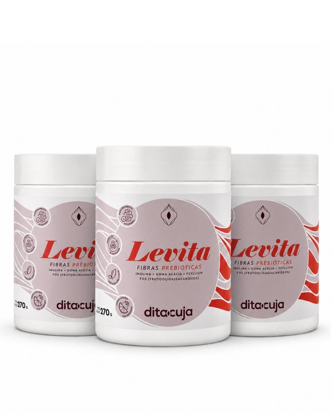 3x Levita Fibras Prebióticas