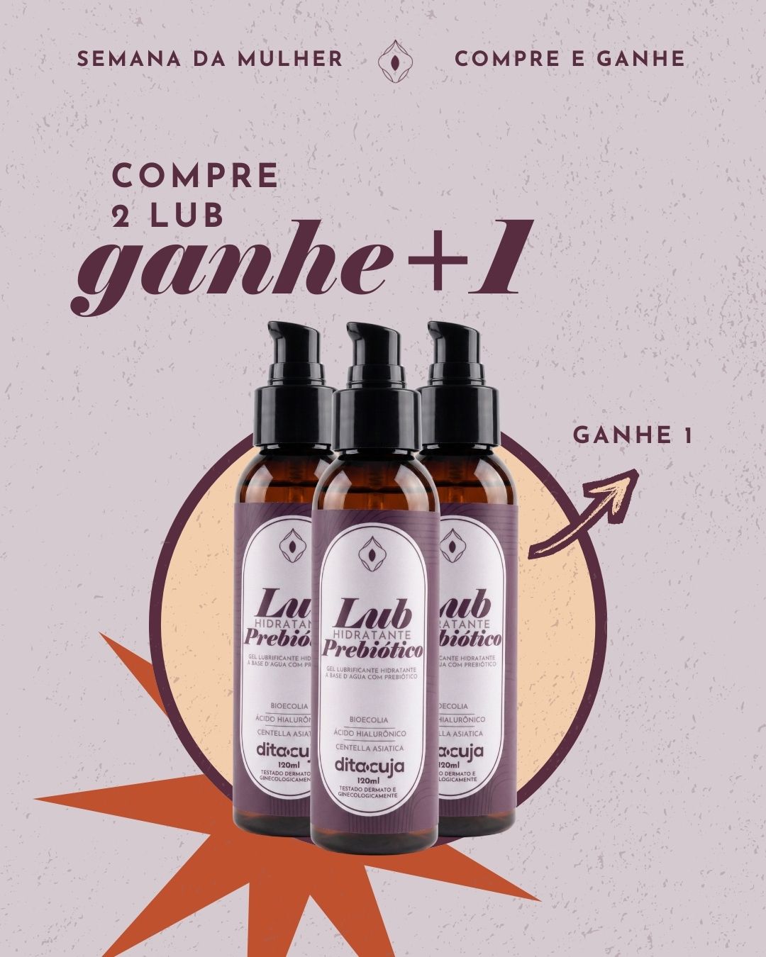 2x Lubrificante Prebiótico