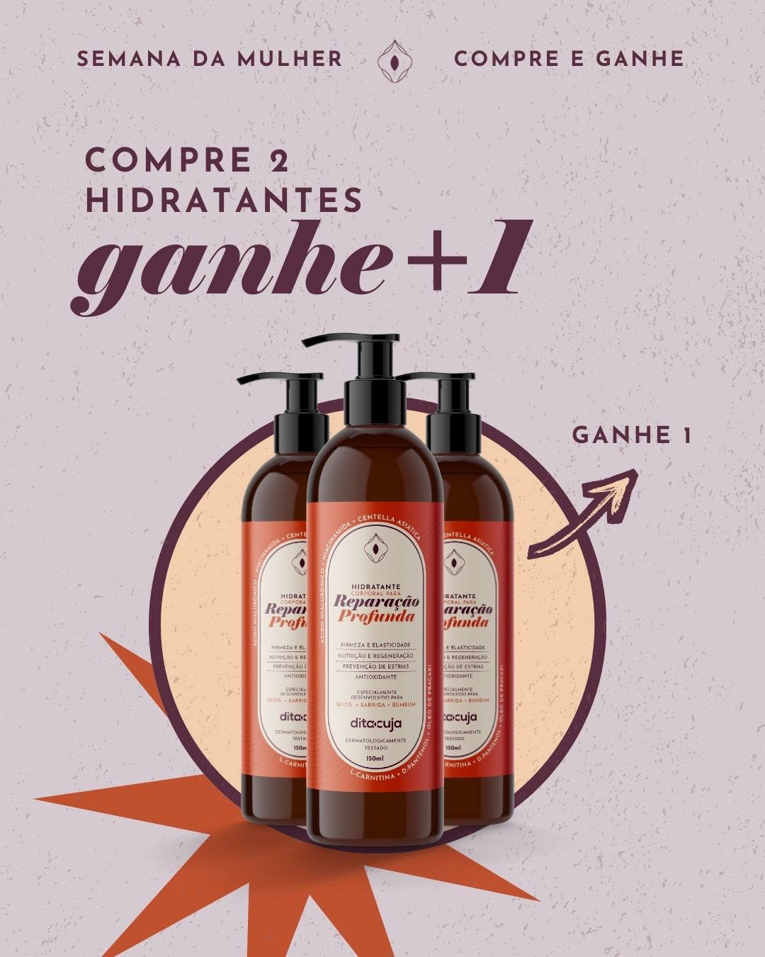 2x Hidratante Firmador