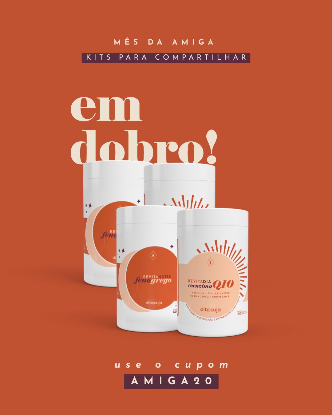 Aumento de Libido 2x Combo Revita - 60 dias