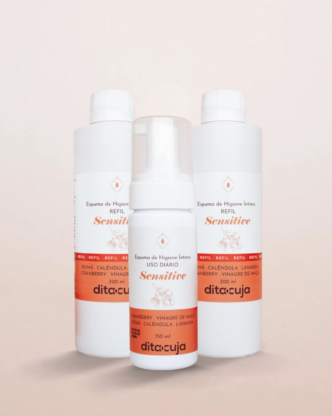 Combo Completo Espuma de Higiene Sensitive