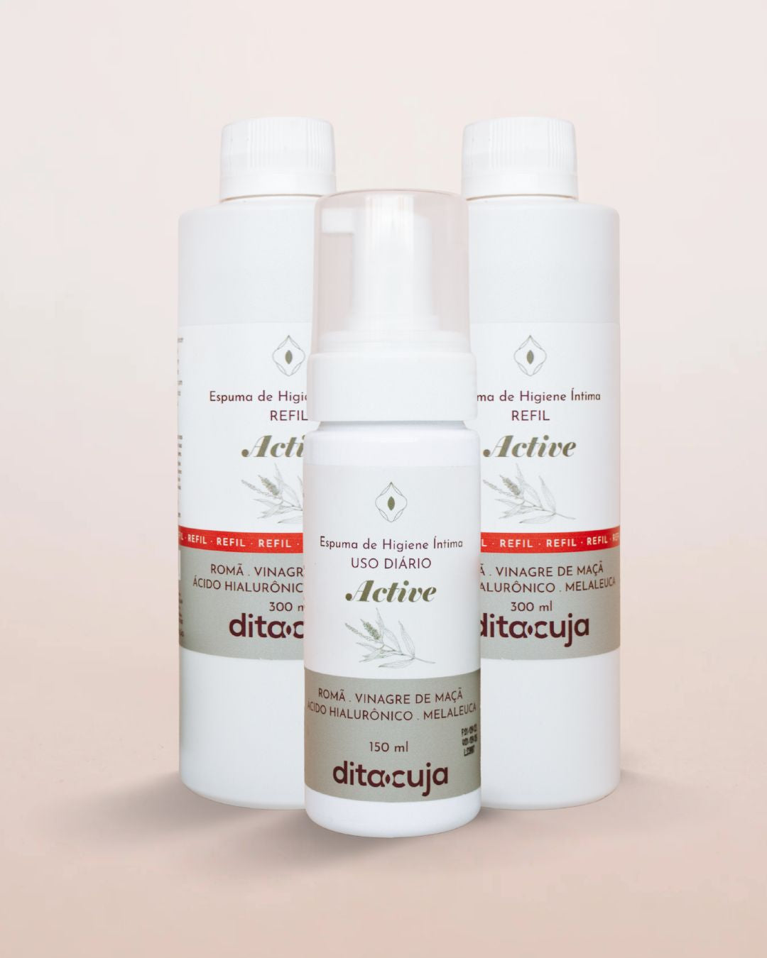 Combo Completo Espuma de Higiene Active