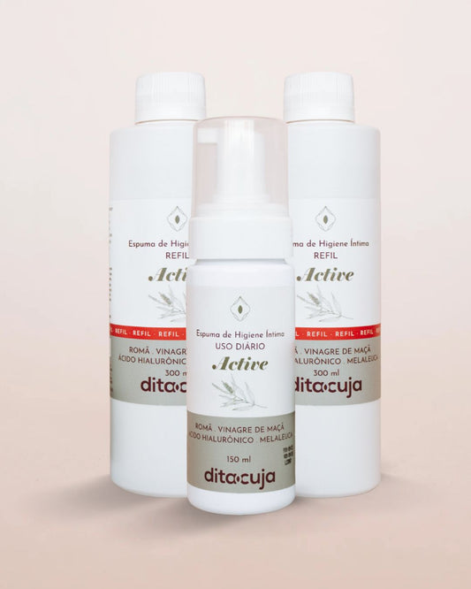 Combo Completo Espuma de Higiene Active