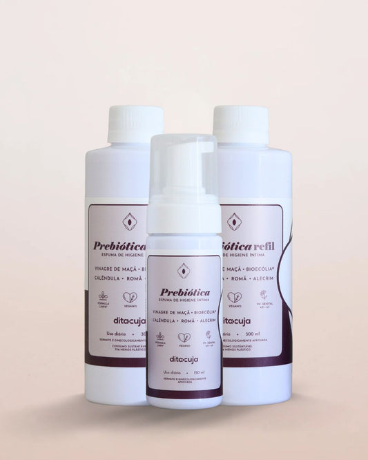 Combo Completo Espuma de Higiene Prebiótica