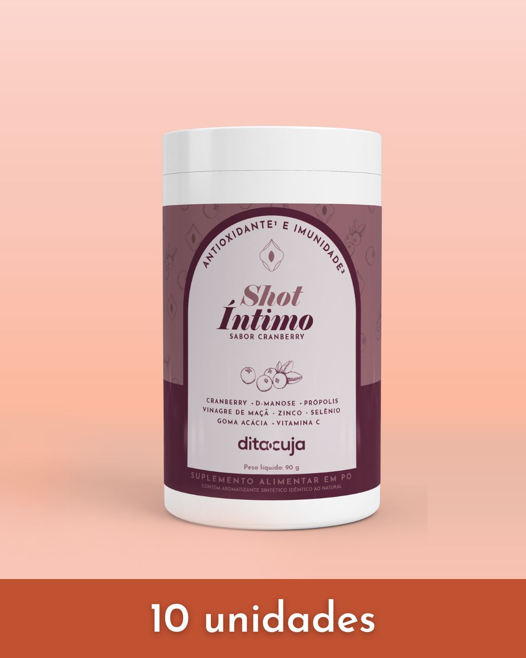 10 x Imuni Íntima para Imunidade | Revenda Dita Cuja