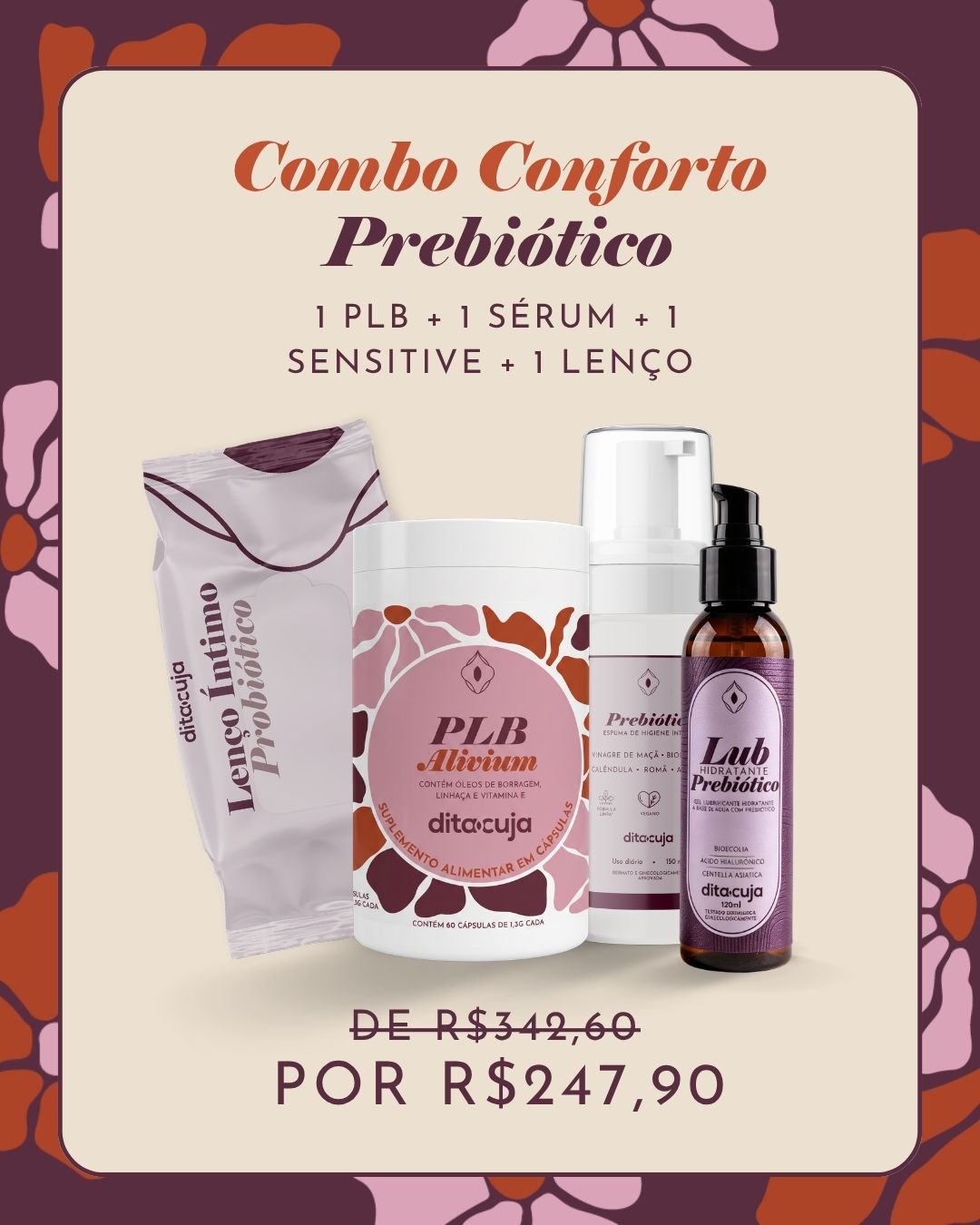 Combo Conforto Prebiótico