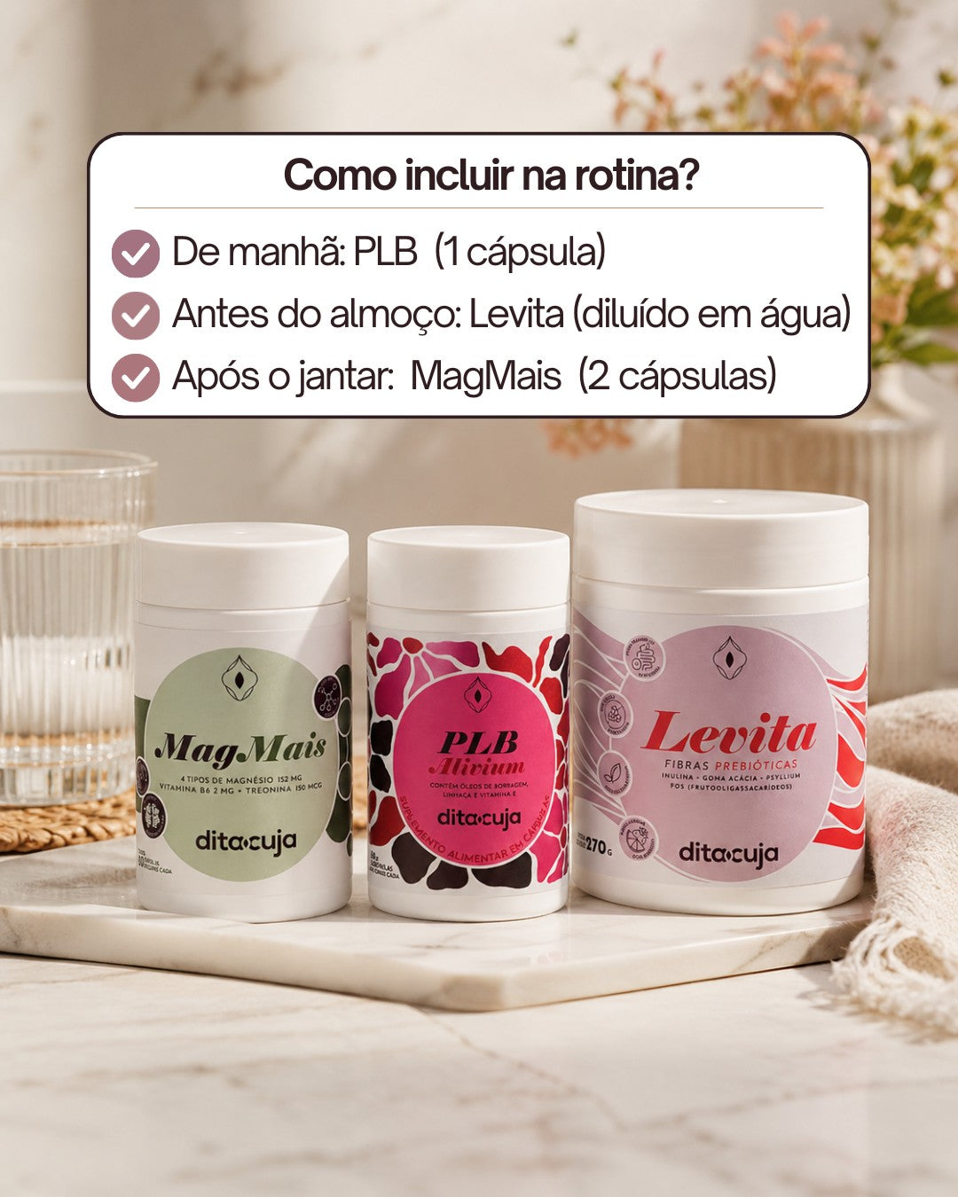 Kit Leveza Feminina