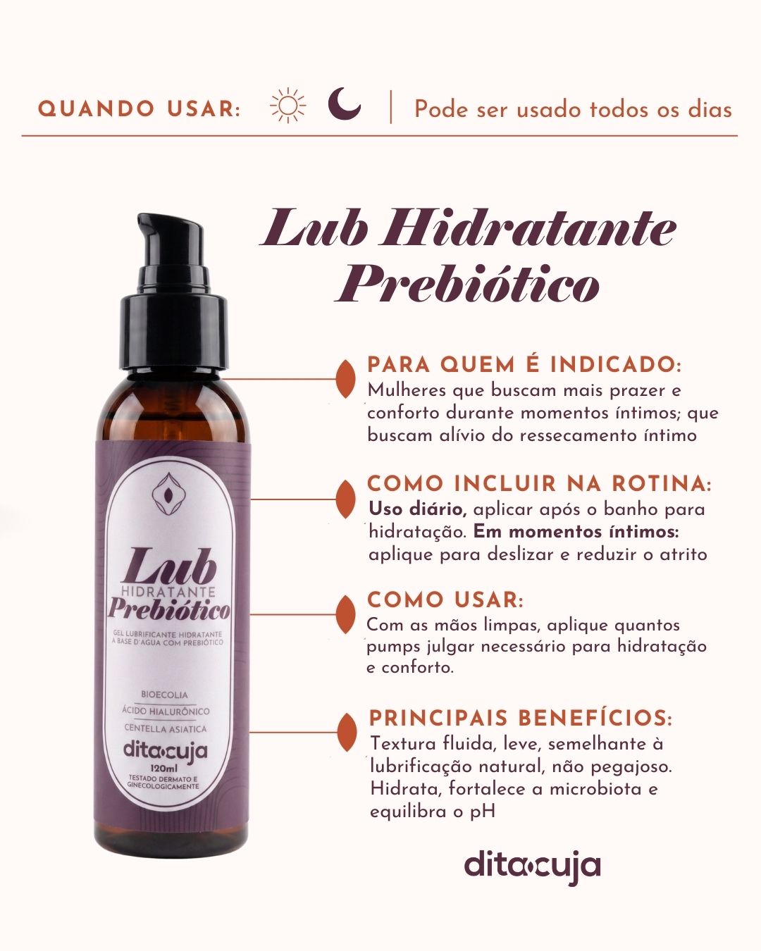 Lubrificante Prebiótico