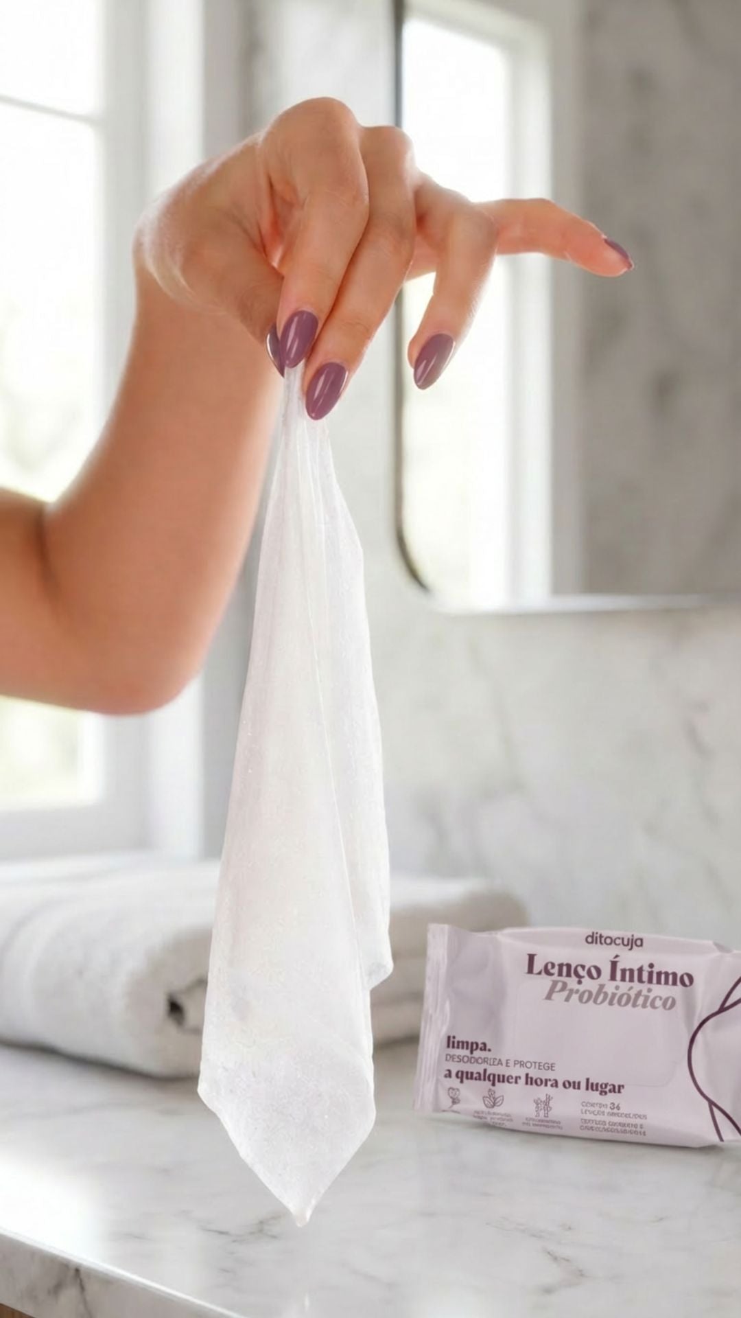 Lenço Íntimo Probiótico (Compre 3 e leve 4)