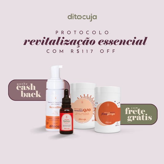 Kit Revitalização Essencial (Revita + Sérum + Espuma)
