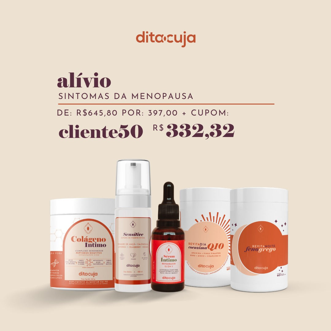 Protocolo Alívio dos Sintomas da Menopausa
