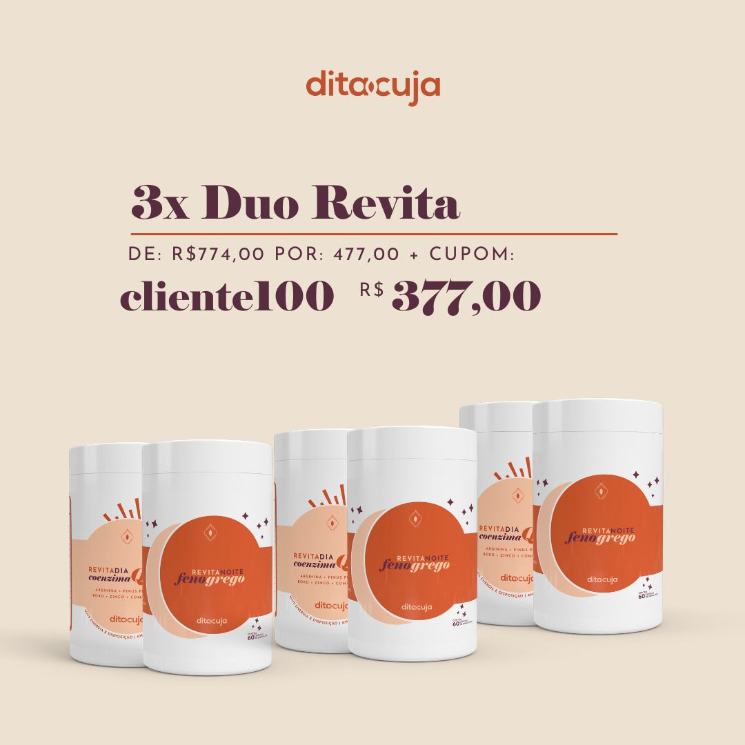 Protocolo Libido (3x Combo Revita)- 90 dias