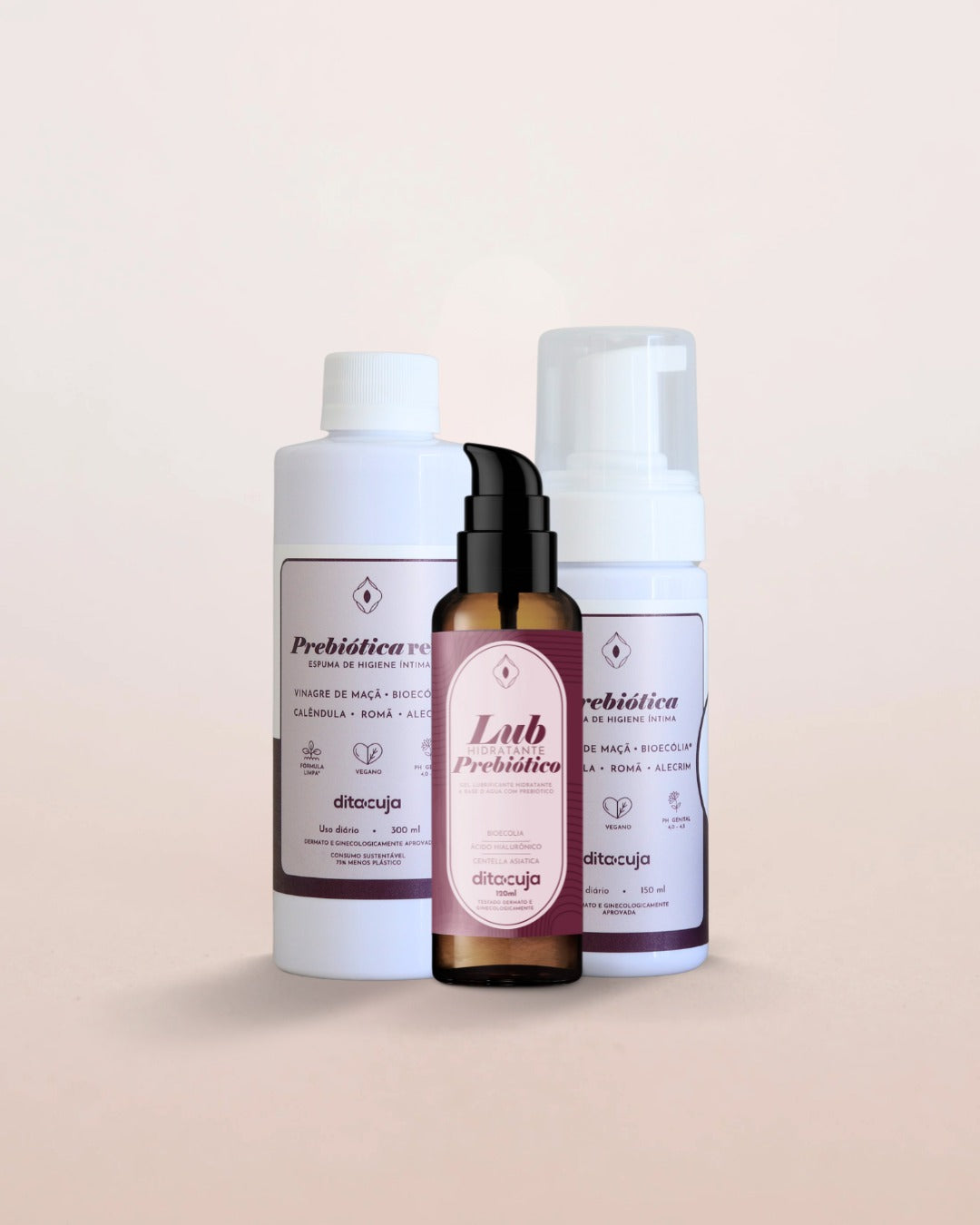 Rotina Prebiótica (Lub + Espuma + Refil)