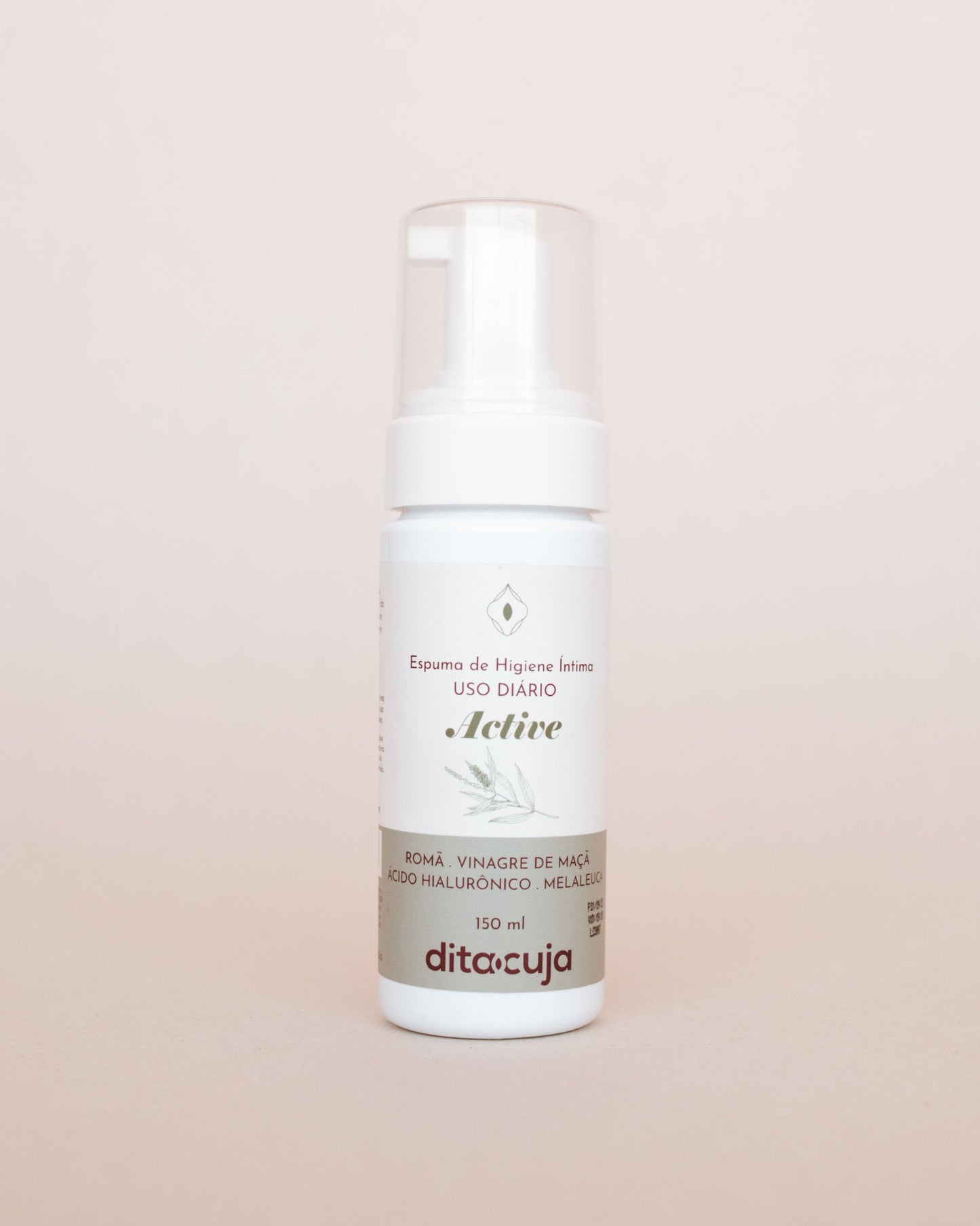 Espuma Natural de Higiene Íntima - ACTIVE