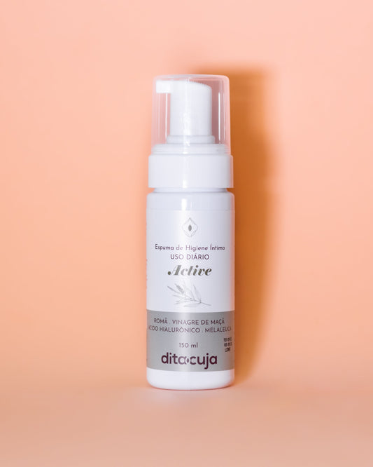 Espuma Natural de Higiene Íntima - ACTIVE - Dita cuja