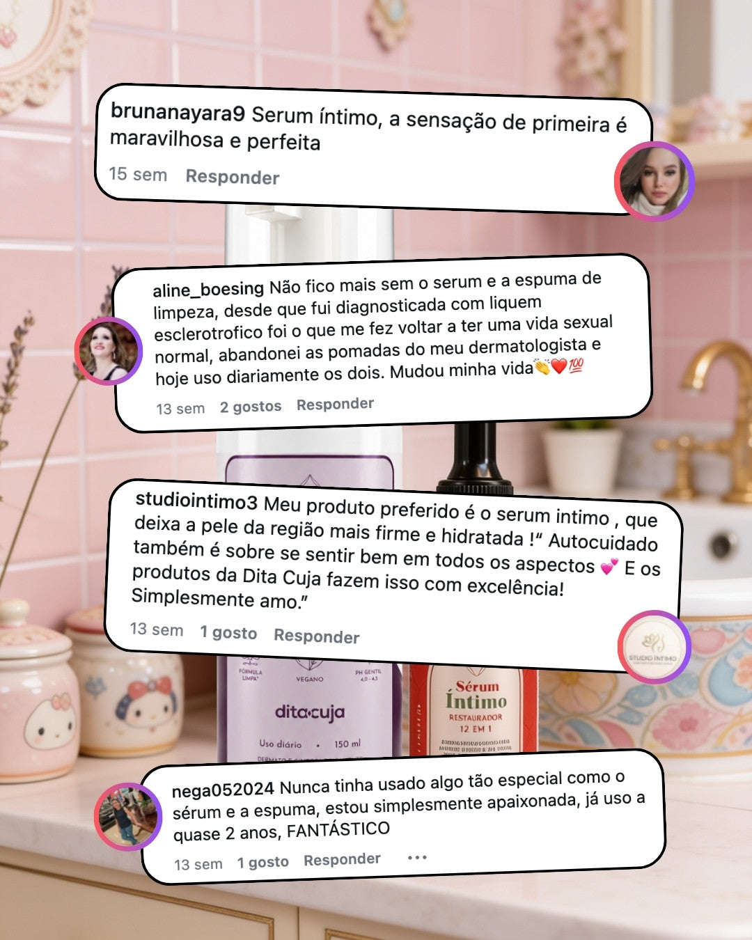 Dupla Alívio de Coceira e Proteção