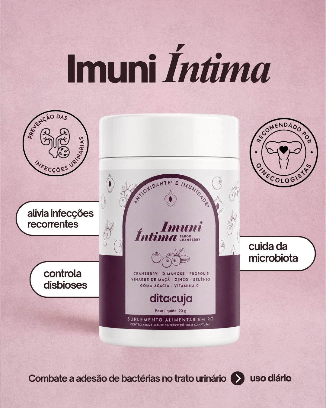 Imuni Íntima Cranberry+