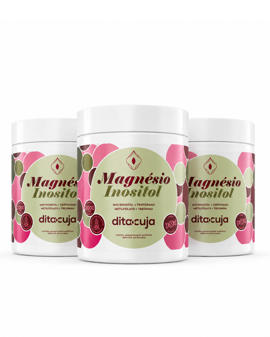 3x Magnésio Inositol