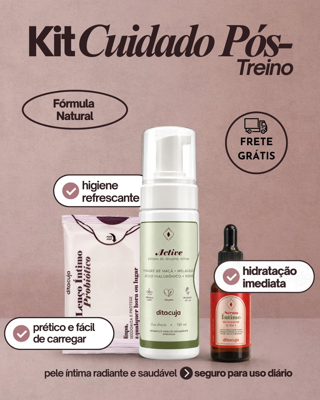 Kit Cuidado Pós-Treino