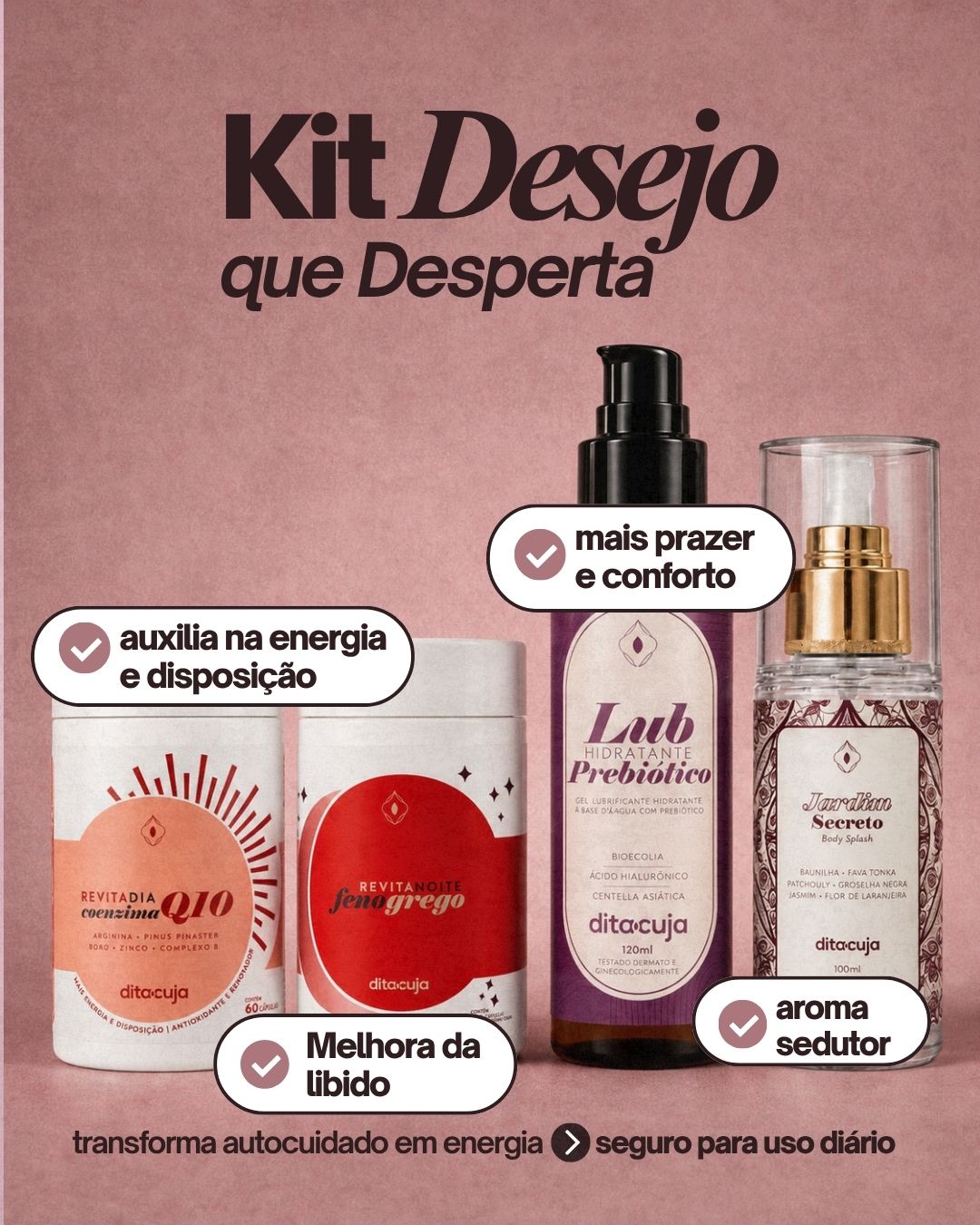 Kit Desejo que Desperta