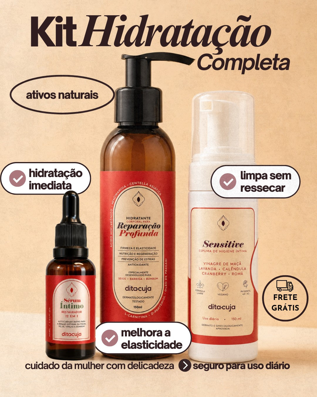 Kit Hidratação Completa
