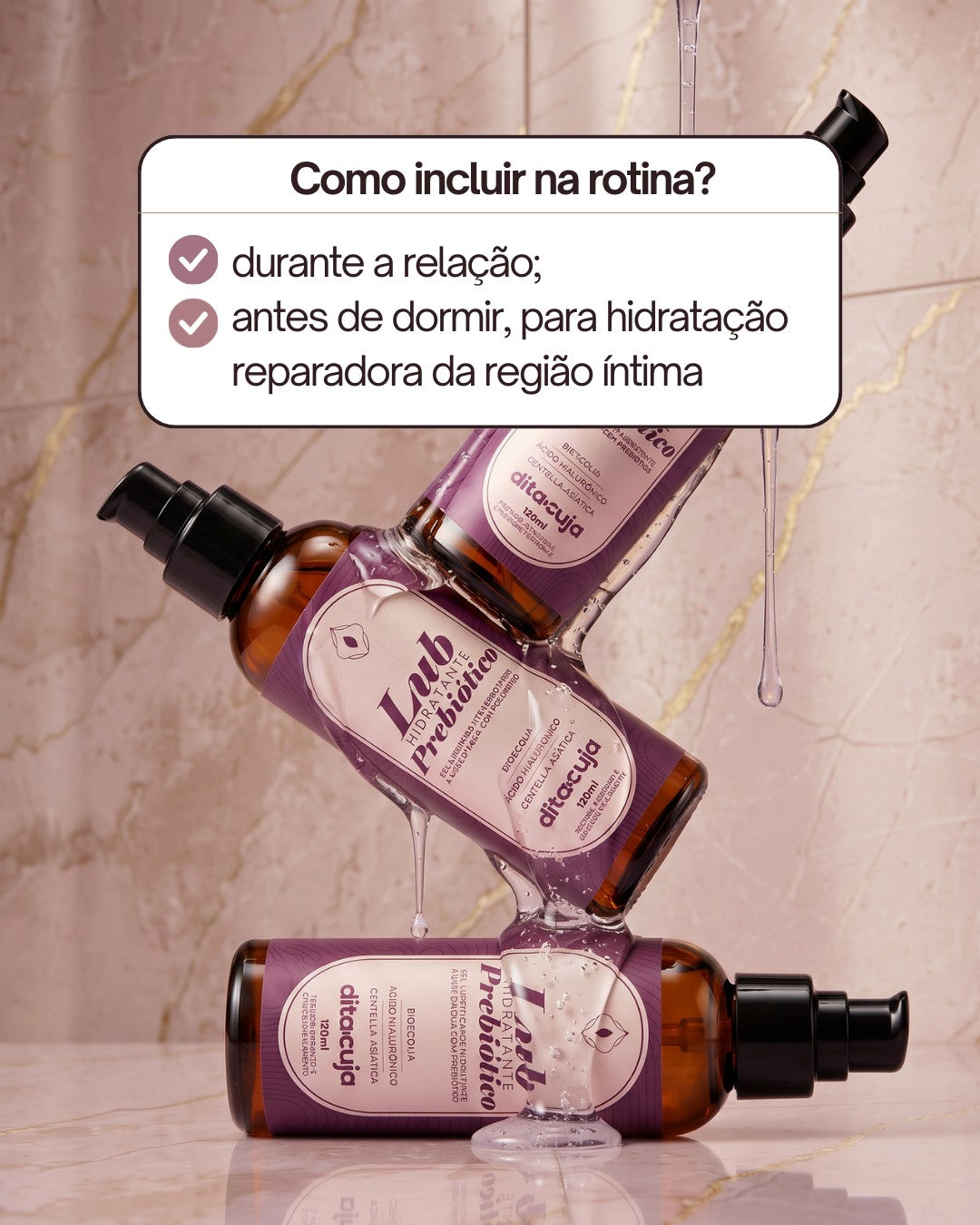 2x Lubrificante Prebiótico