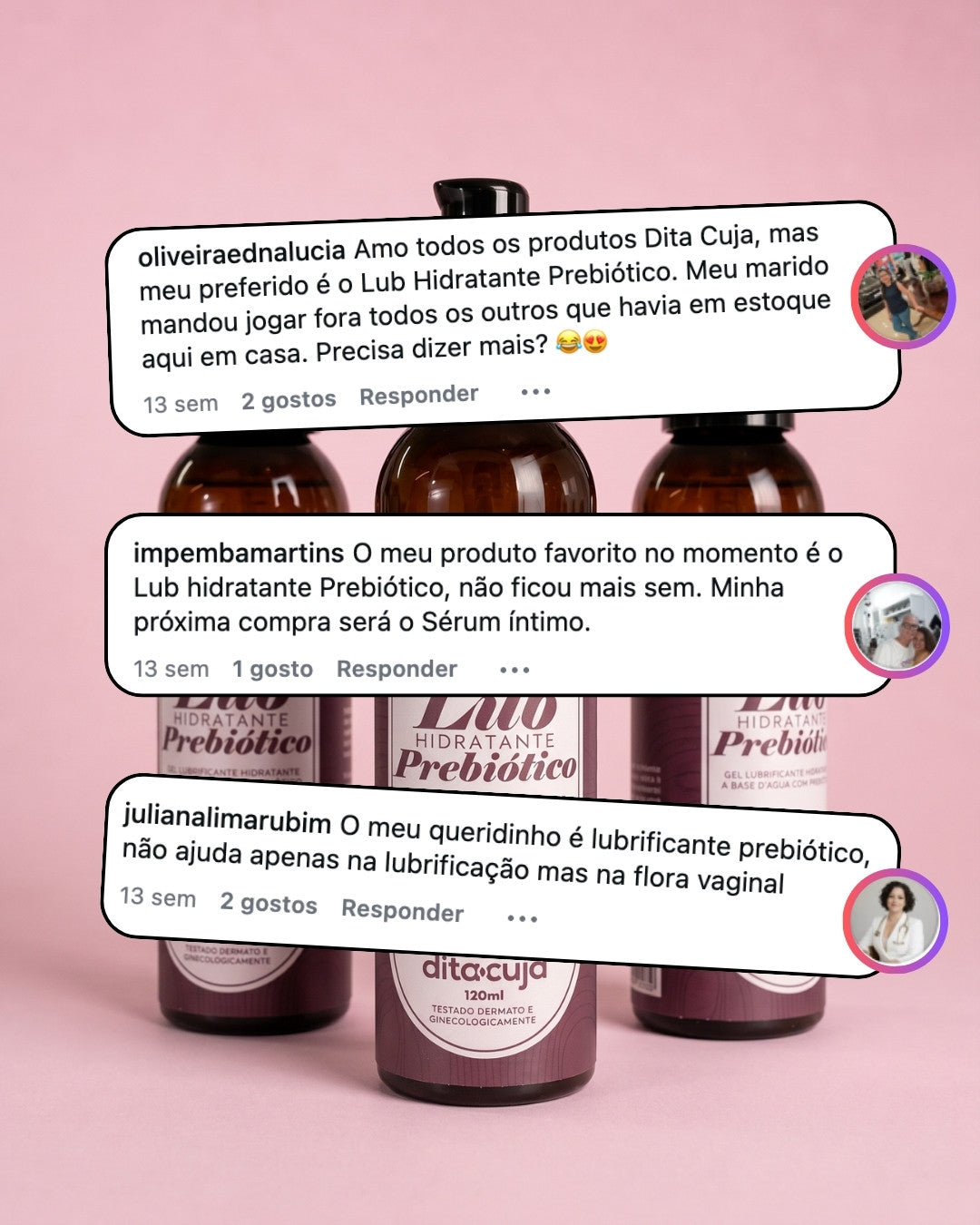 2x Lubrificante Prebiótico