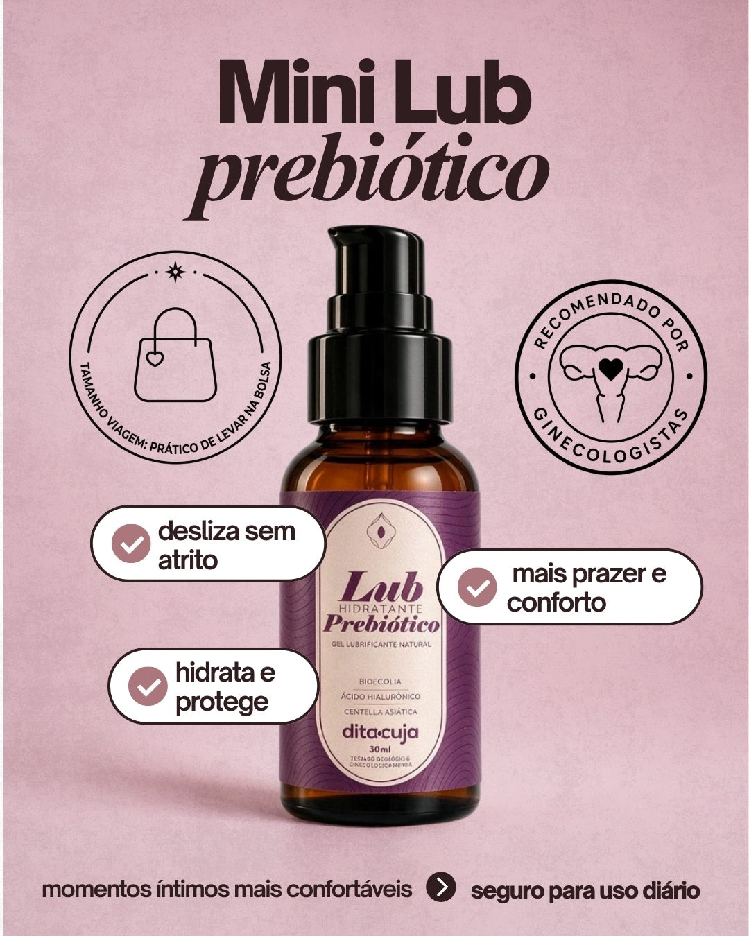 Mini Lubrificante Prebiótico