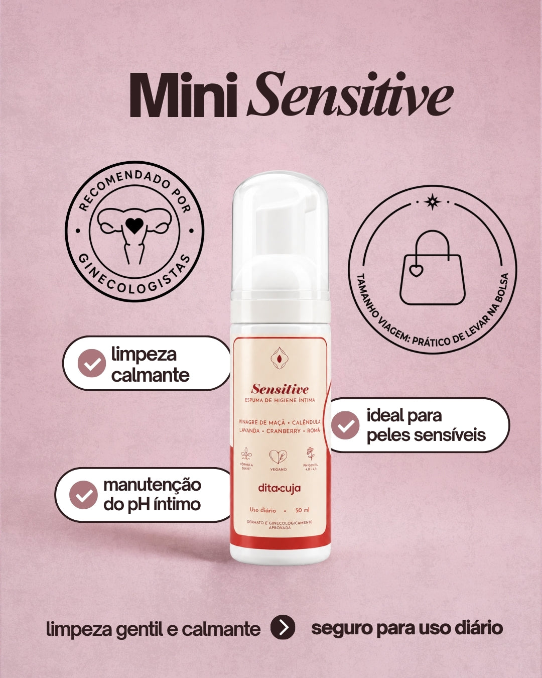 Mini Sensitive (Tamanho Viagem)