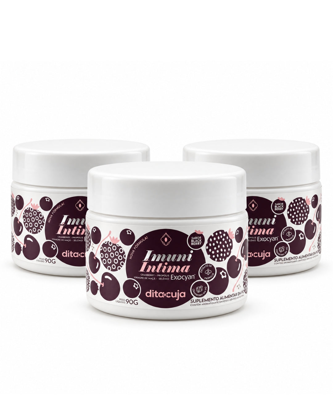 3x Imuni Íntima Cranberry+