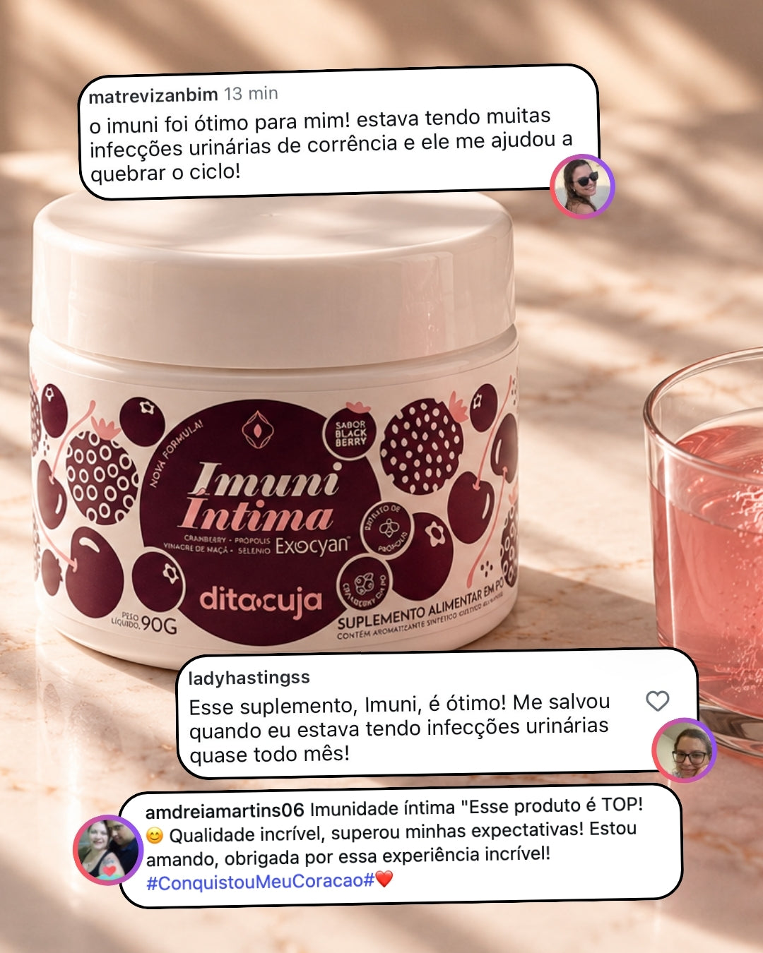 2x Imuni Íntima Cranberry+