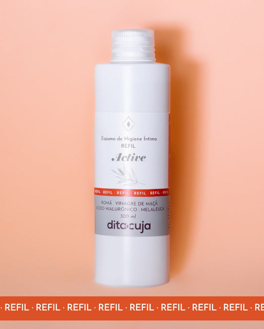 REFIL ACTIVE Espuma Natural de Higiene Íntima - Dita cuja